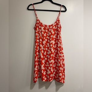 Reformation mini slip dress